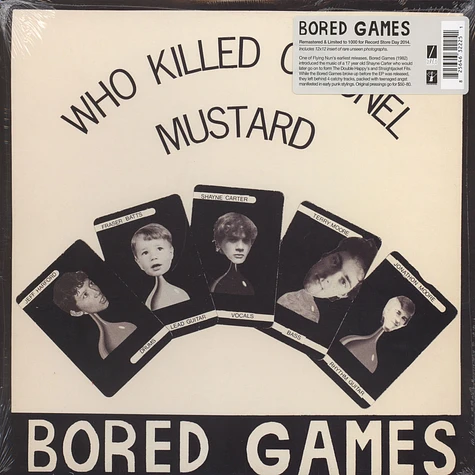 Bored Games - Who Killed Colonel Mustard