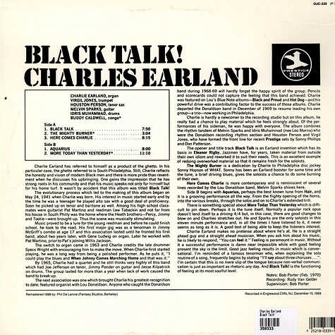Charles Earland - Black Talk!