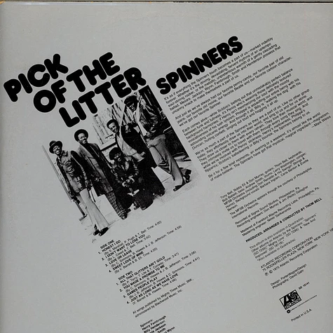 Spinners - Pick Of The Litter