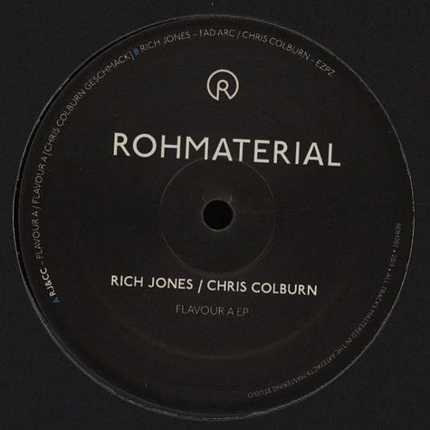 Rich Jones & Chris Colburn - Flavour A