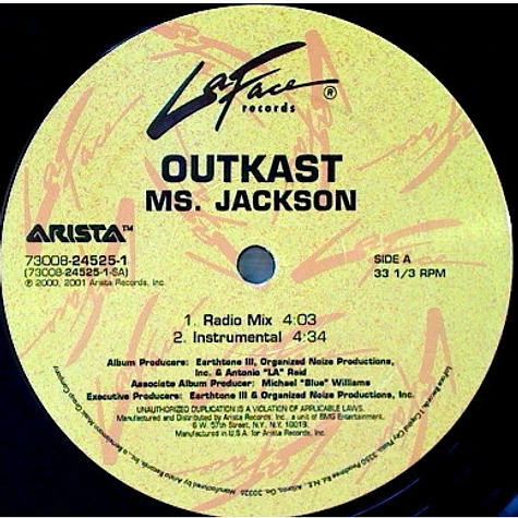 OutKast - Ms. Jackson / Sole Sunday