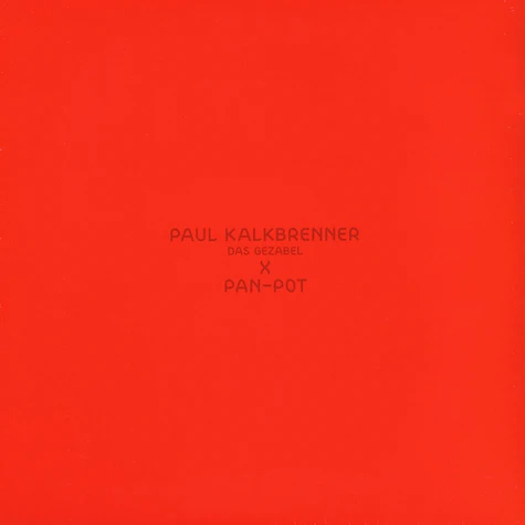 Paul Kalkbrenner - Das Gezabel Pan-Pot Remix
