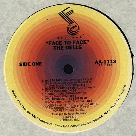 The Dells - Face To Face
