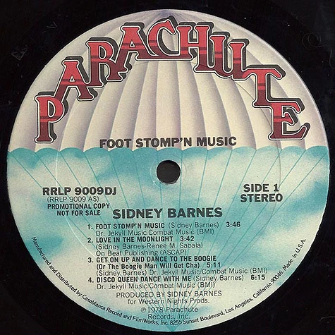 Sidney Barnes - Foot Stompin' Music