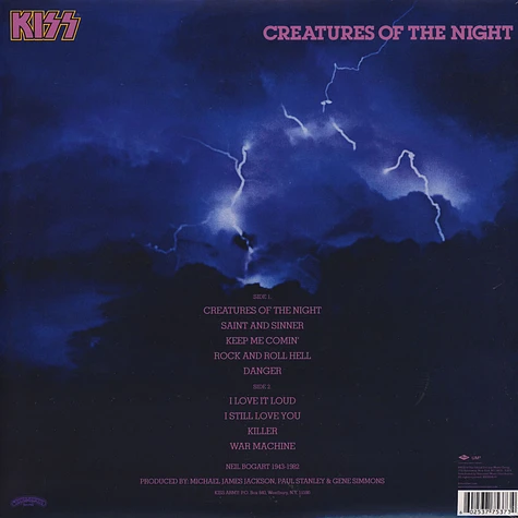 Kiss - Creatures Of The Night