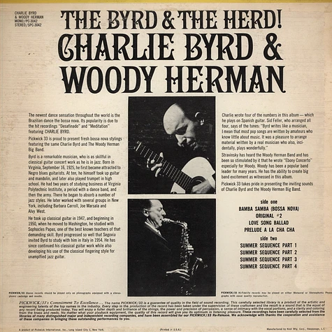 Charlie Byrd & Woody Herman - The Byrd & The Herd