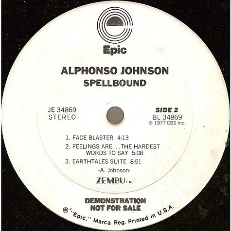 Alphonso Johnson - Spellbound