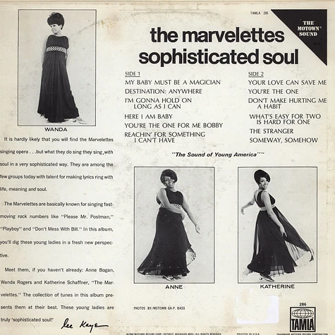 The Marvelettes - Sophisticated Soul