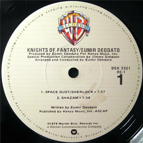 Eumir Deodato - Knights Of Fantasy