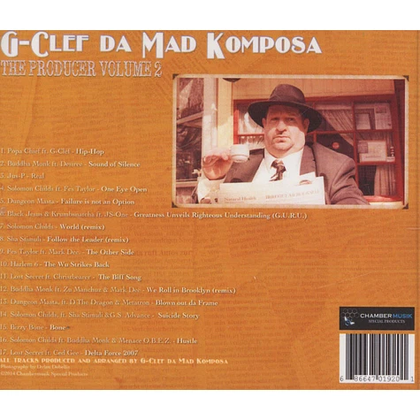 G-Clef da Mad Komposa - The Producer Volume 2