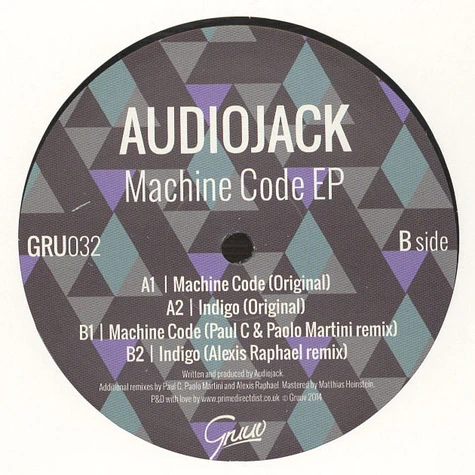 Audiojack - Machine Code EP