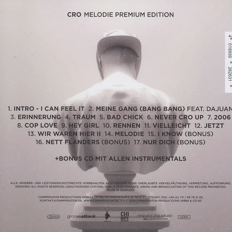 Cro - Melodie Premium Edition