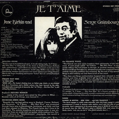 Jane Birkin and Serge Gainsbourg - Je T'Aime = Beautiful Love