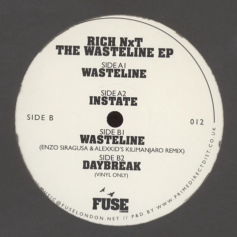 Rich Nxt - The Wasteline EP
