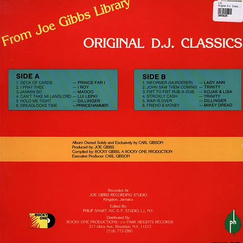 V.A. - Original D.J. Classics From Joe Gibbs Library Vol. 2