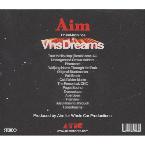 Aim - Drum Machines & VHS Dreams : The Best Of Aim 1996-2006