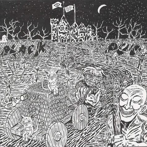 Black Pus / Oozing Wound - Split LP