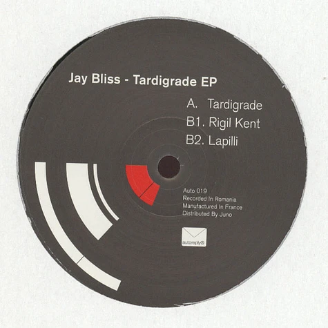 Jay Bliss - Tardigrade EP