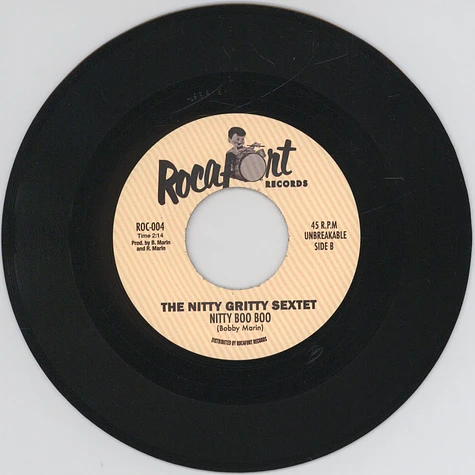 The Nitty Gritty Sextet - Something New / Nitty Boo Boo