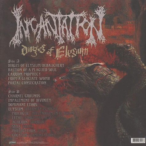 Incantation - Dirges Of Elysium