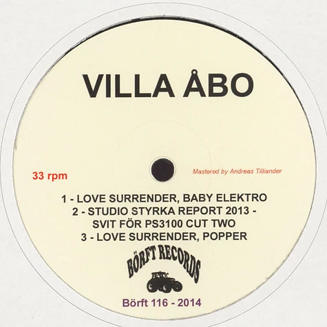 Villa Abo - Love Surrender