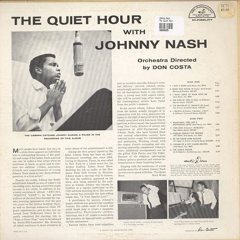 Johnny Nash - The Quiet Hour