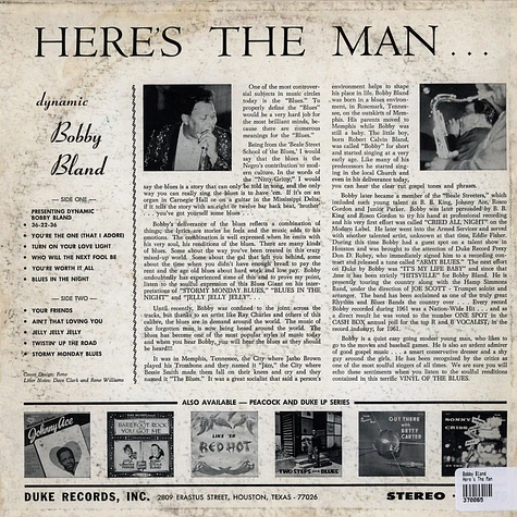 Bobby Bland - Here's The Man