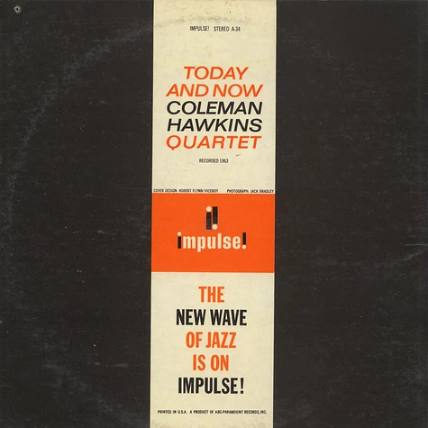Coleman Hawkins Quartet - Today And Now