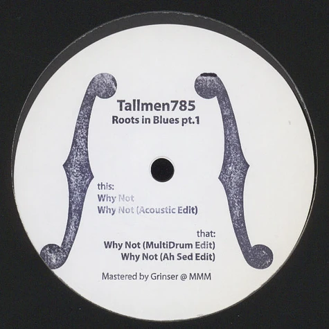 Tallmen. 785 - Roots in Blues Part 1