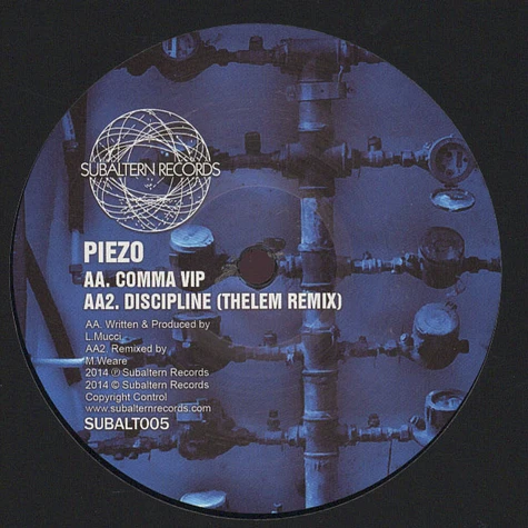 Piezo - Discipline EP