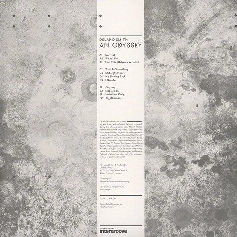 Delano Smith - An Odyssey LP