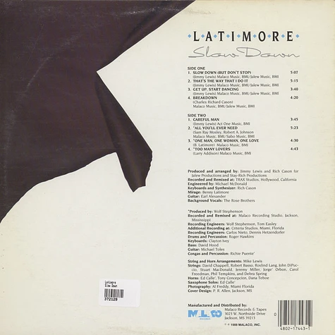 Latimore - Slow Down