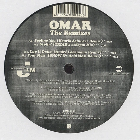 Omar - The Remixes