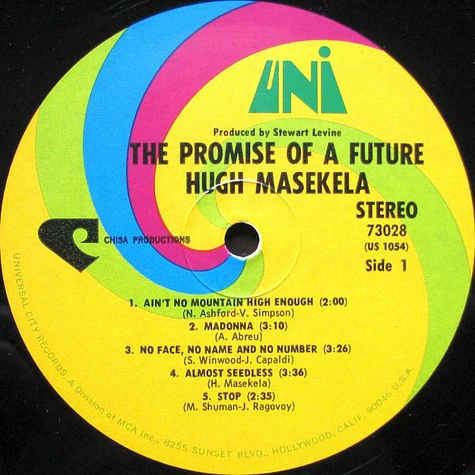 Hugh Masekela - The Promise Of A Future