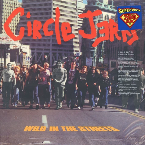 Circle Jerks - Wild In The Streets Black Vinyl Edition