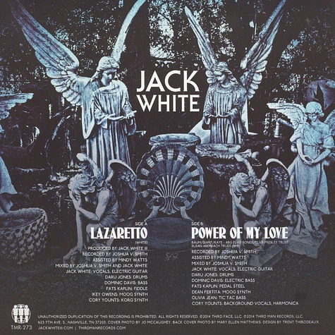 Jack White - Lazaretto / Power Of My Love