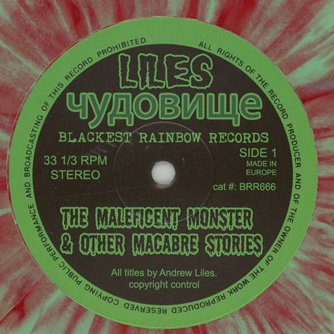 Andrew Liles - The Maleficent Monster And Other Macabre Stories
