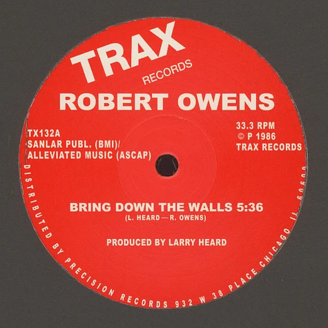 Robert Owens - Bring Down The Walls