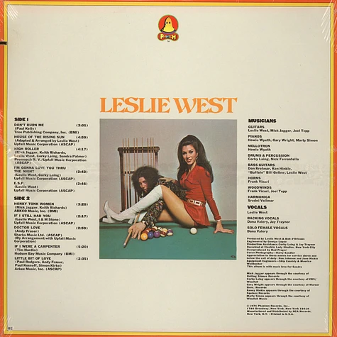 Leslie West (Mountain) - The Great Fatsby