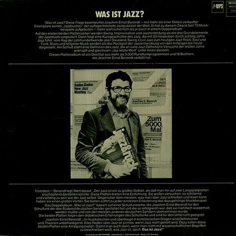Joachim Ernst Berendt - Was Ist Jazz?