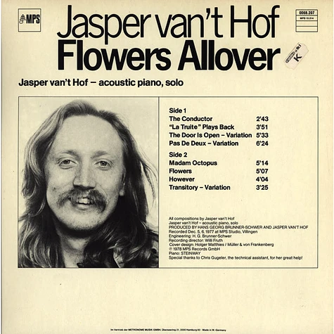 Jasper van't Hof - Flowers Allover