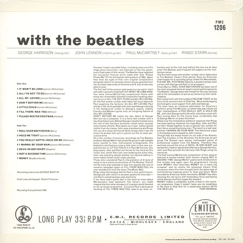 The Beatles - With The Beatles Remastered Mono Edition