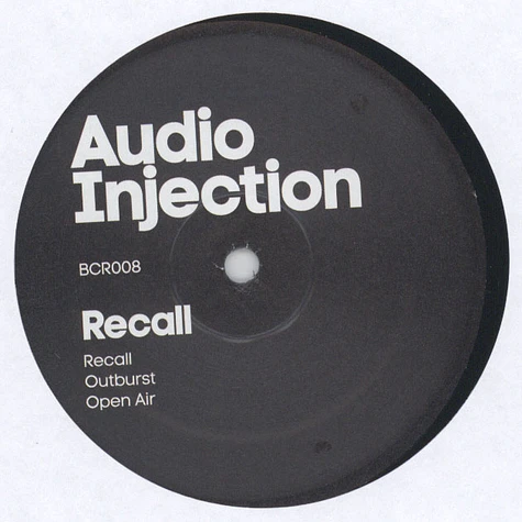 Audio Injection - Recall