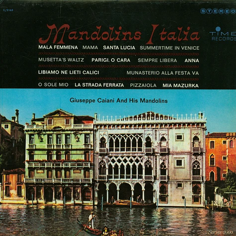 Guiseppe Caiani & His Orchestra - Mandolins Italia