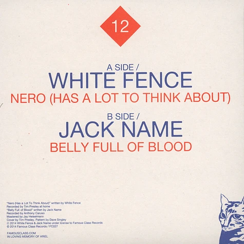 White Fence / Jack Name - LAMC No. 12