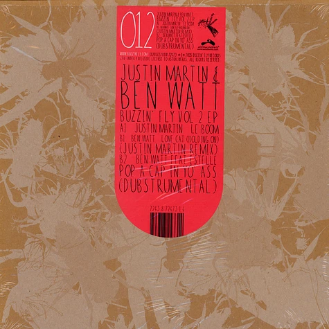 Justin Martin / Ben Watt - Buzzin' Fly Volume 2 EP