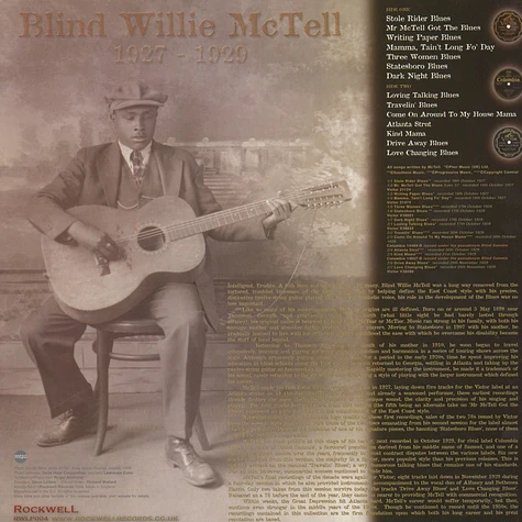 Blind Willie McTell - Atlanta Strut Black Vinyl Edition
