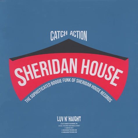 V.A. - Catch Action: The Sophisticated Boogie Funk Of Sheridan House Records