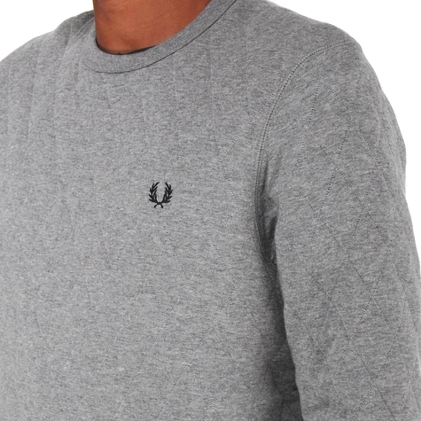 Fred Perry - Quilted Marl Crewneck Sweater