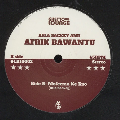 Afla Sackey & Afrik Bawantu - Life On The Street / Mofeemo Ke Eno